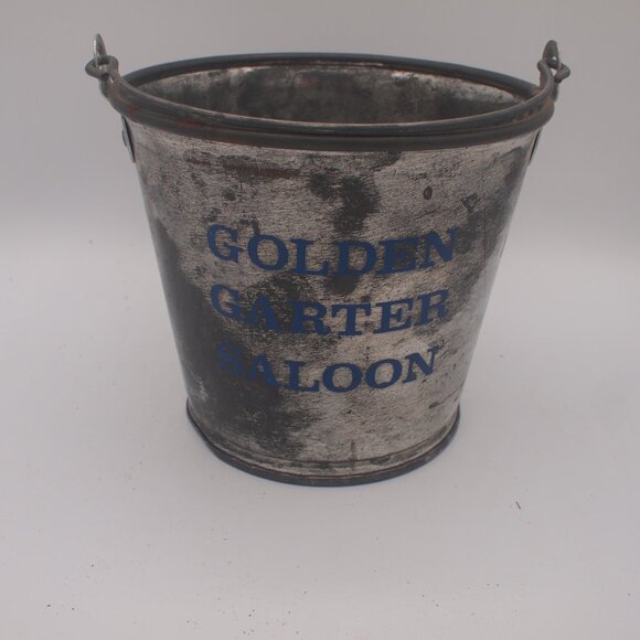 Vintage, Olympia Beer, Metal Bucket with Handle - Picture 2 of 3